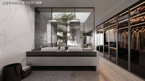 西安室内装修设计师 30个高级感的浴室柜设计,让人流连忘返